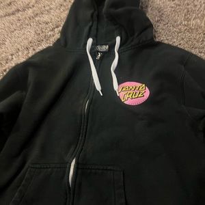 Santa Cruz Zip up Hoodie